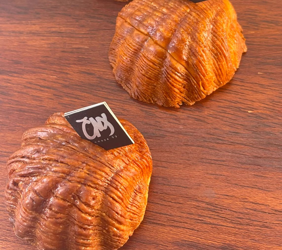 Coquilles de castañas de bollería laminada