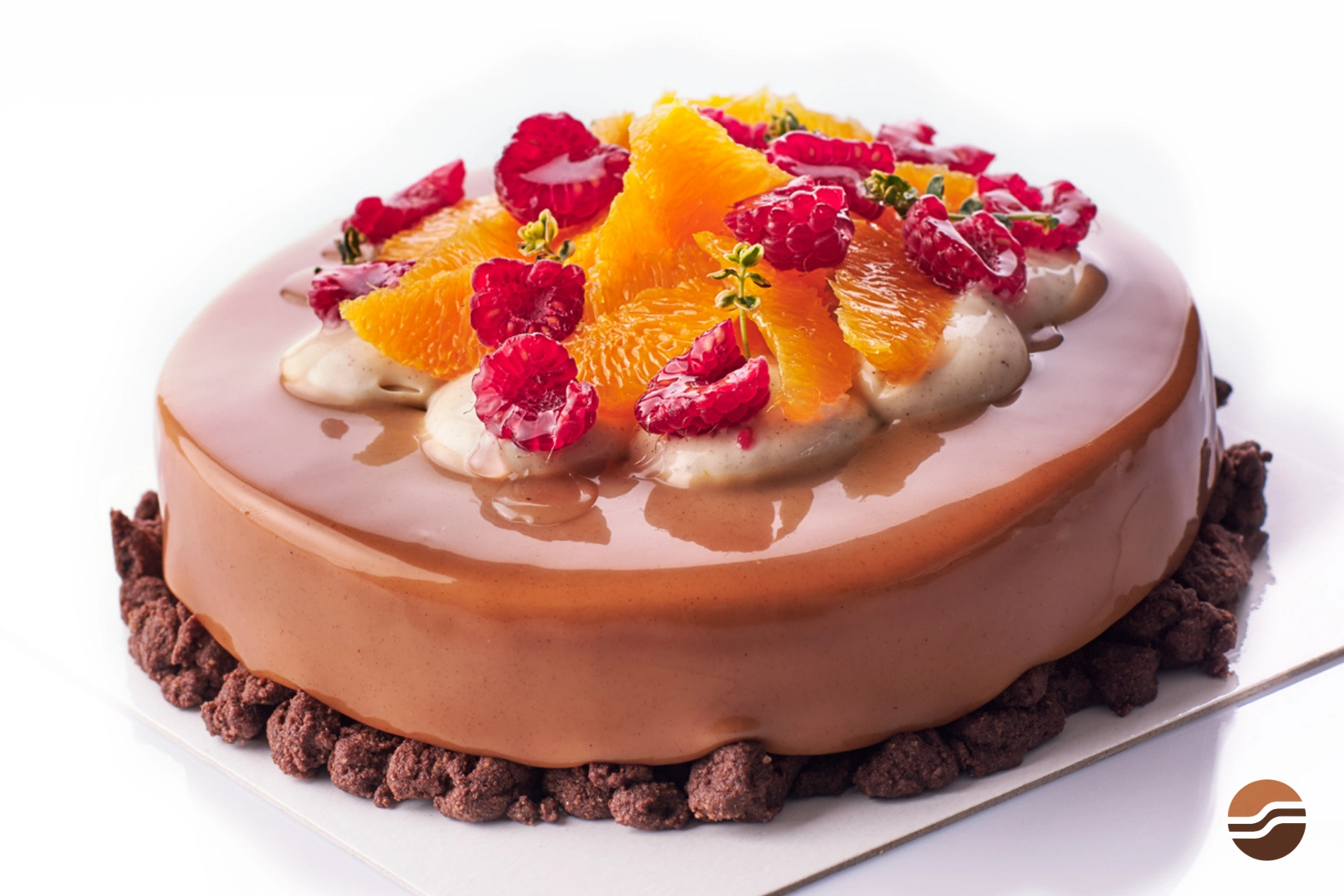 Tarta de frutas y frambuesas - Formación en pastelería Cocobanana
